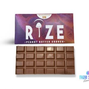 Rize Peanut Butter Crunch mushroom bar 12 GRAMS MEGA DOSE