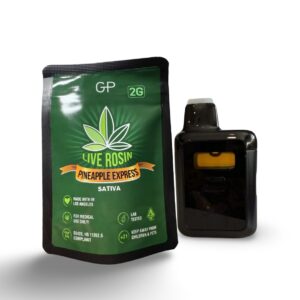 GP 2 GRAMS- Jack Herer Sativa 91% LIVE ROSIN all in one vape
